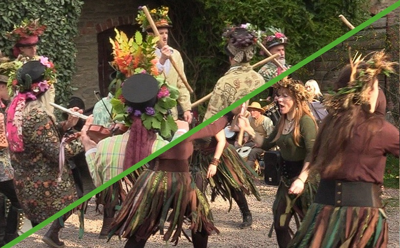 Leominster Morris with Hawthorn and Hare